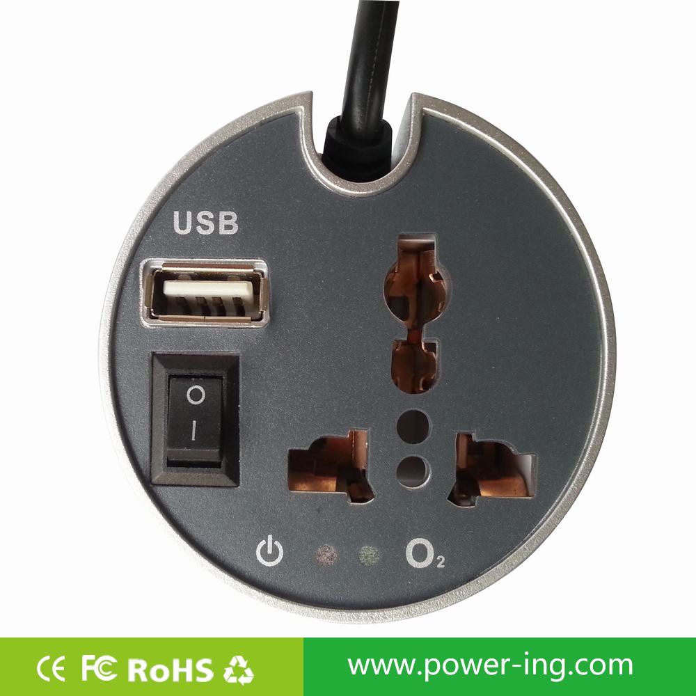 China High Quality 150W Car Power Inverter 12v Dc To 220v 110v with USB 5v 2.1A